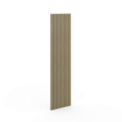 Akustický panel Rico, 60x240 - farba duba, Modern, drevo/kompozitné drevo (60/240/2,1cm)