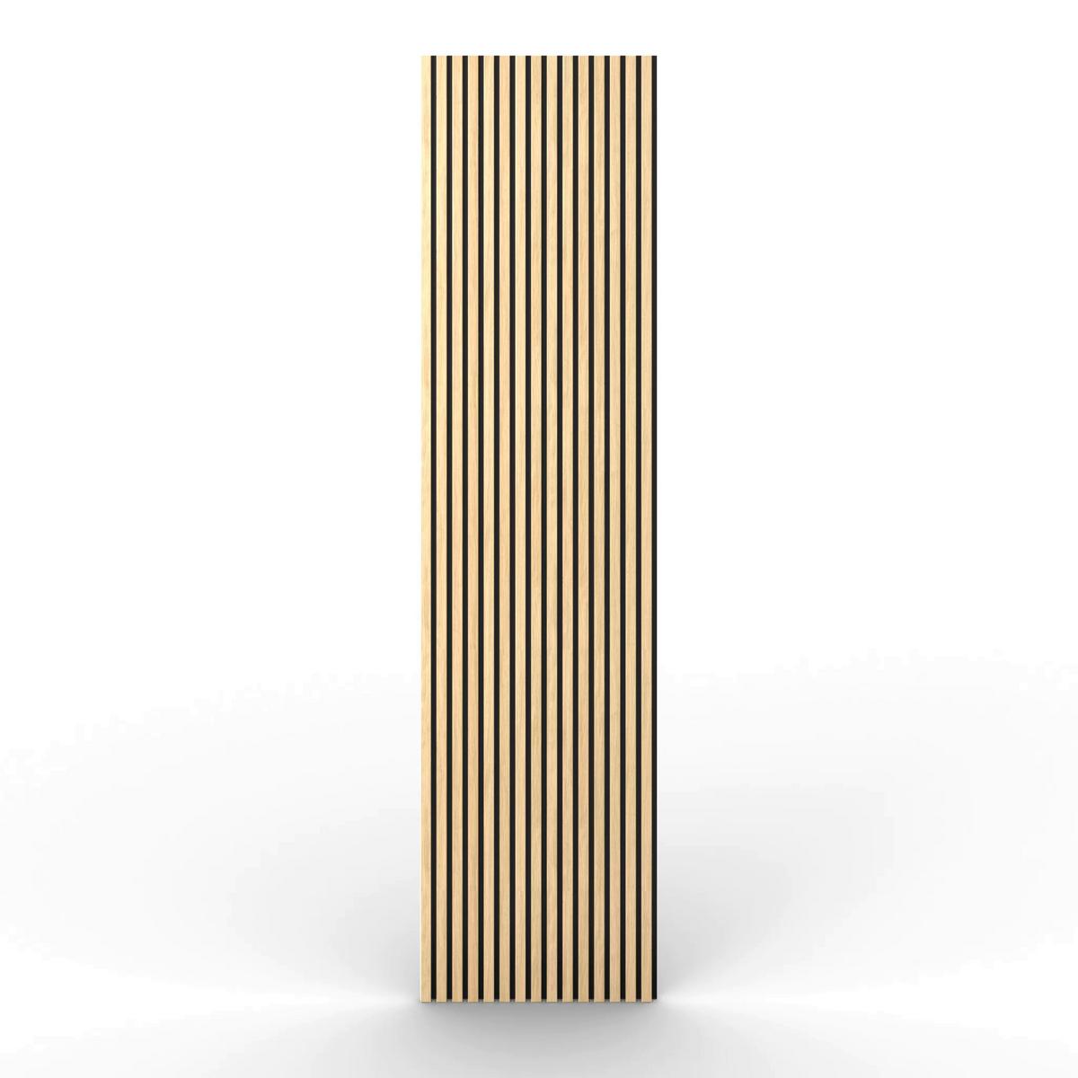 Akustický panel Rico, 60x240 - farba duba, Modern, drevo/kompozitné drevo (60/240/2,1cm)