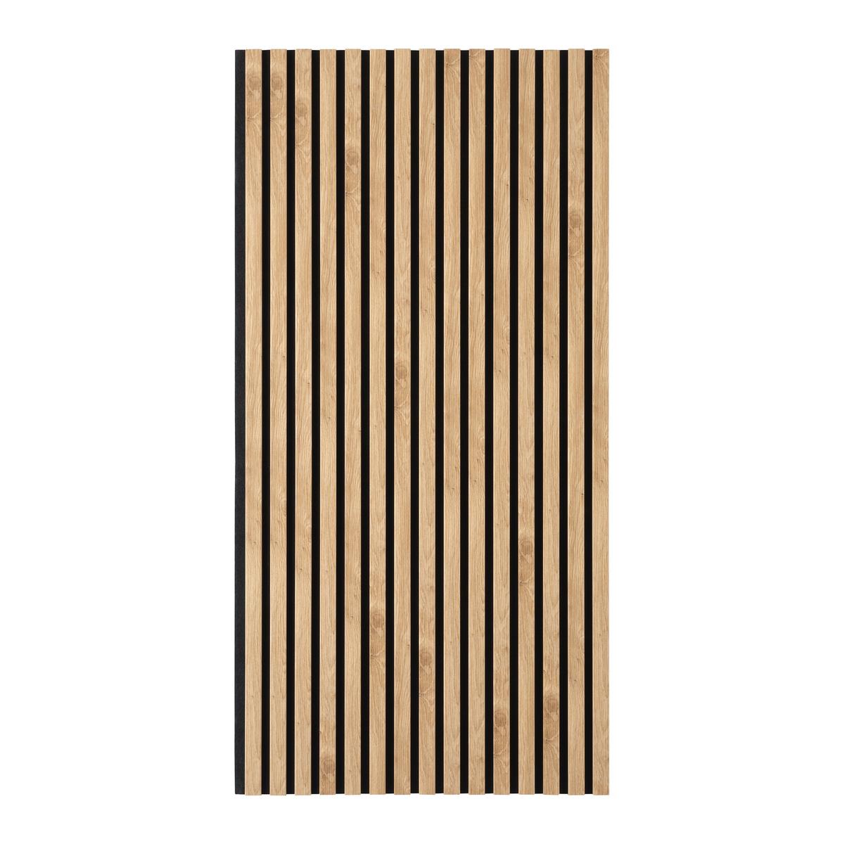 AKUSTICKÝ PANEL LUCIA -SB- - farba duba, Modern, kompozitné drevo/textil (60/120/1,5cm) - Mömax