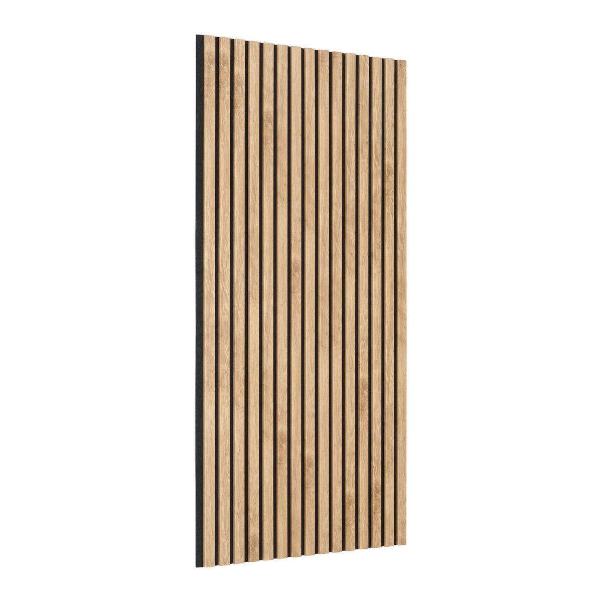 AKUSTICKÝ PANEL LUCIA -SB- - farba duba, Modern, kompozitné drevo/textil (60/120/1,5cm) - Mömax