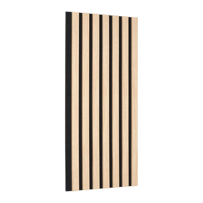 Akustický panel, dub bianco, 4 ks/sada - dub bianco, Modern, drevo/kompozitné drevo (60,5/28/1,2cm) - Mömax
