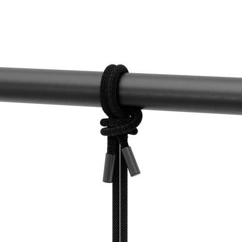 SADA NÁSTENNÝCH KVETINÁČOV TRIFLORA - čierna, Basics, kov/plast (18/94/137cm) - Umbra