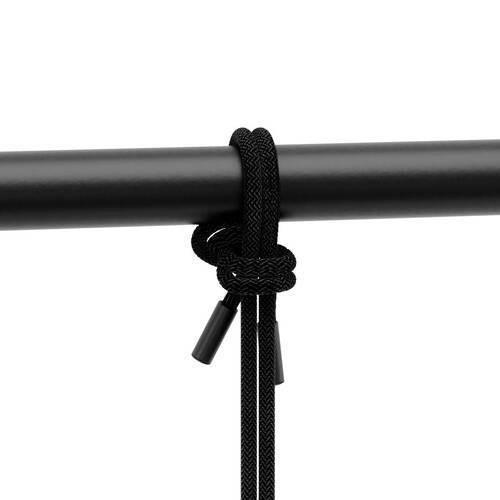 SADA NÁSTENNÝCH KVETINÁČOV TRIFLORA - čierna, Basics, kov/plast (18/94/137cm) - Umbra