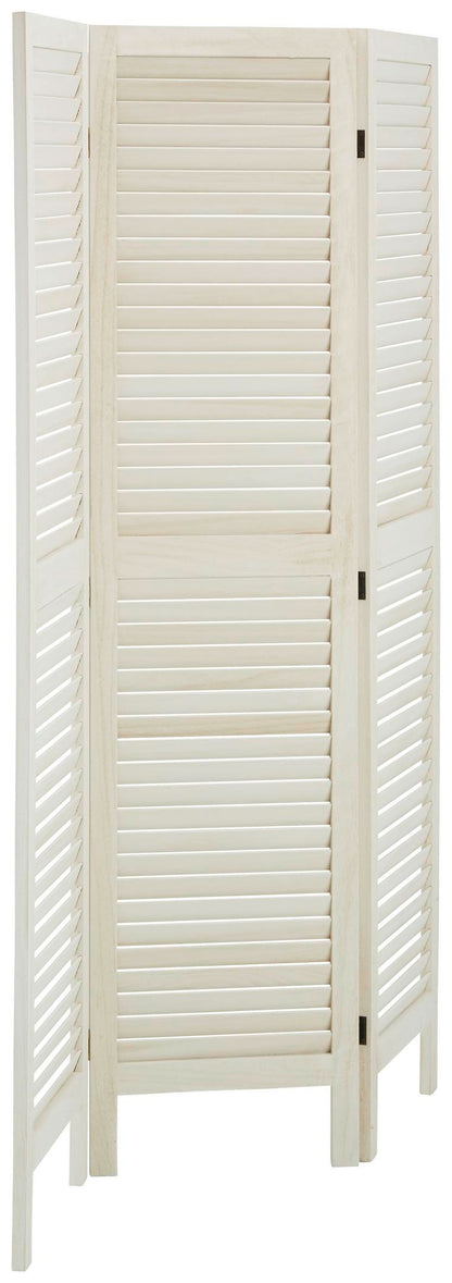 PARAVÁN LAVAL - biela, Romantik / Landhaus, drevo/kompozitné drevo (120/170/1,8cm) - Mömax