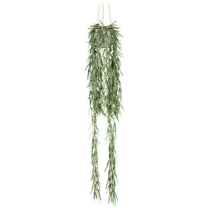 Umelá rastlina Penisetum, V: ca. 97cm - čierna/zelená, Basics, textil/plast (97cm) - Modern Living