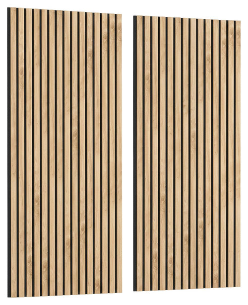 AKUSTICKÝ PANEL LUCIA -SB- - farba duba, Modern, kompozitné drevo/textil (60/120/1,5cm) - Mömax