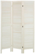 PARAVÁN LAVAL - biela, Romantik / Landhaus, drevo/kompozitné drevo (120/170/1,8cm) - Mömax