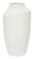 VÁZA ICE POT - biela, Basics, kov (28,5/50,5/28,5cm)